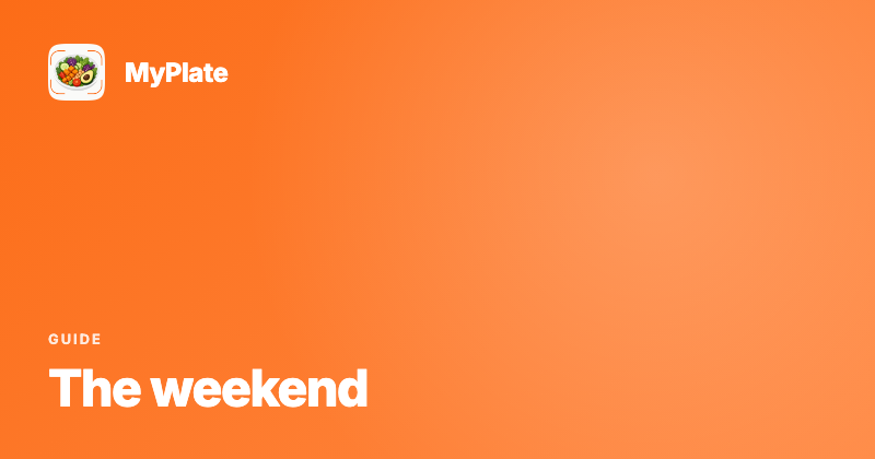Calorie Tracking on Weekends: Where Your Deficit Goes